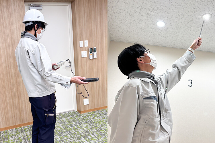 建築設備定期検査（総合防災設備 株式会社セイワ）